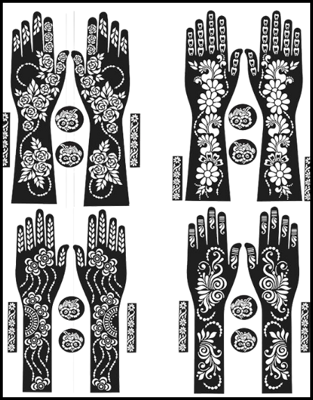 mehndi sticker (6)