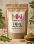 5 filter Mehndi Powder 100% Organic & Natural - 1kg