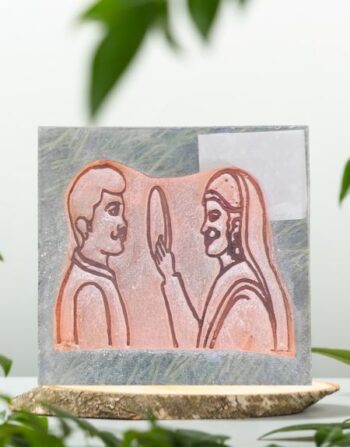 Karwa Chauth Couple pooja 2 - Mehndi Stamp