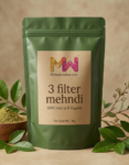 3 filter Mehndi Powder 100% Organic & Natural - 1kg